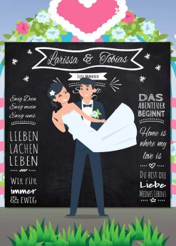 Meilensteintafel Wedding Backdrop Personalisiert Hochzeit Foto Kreide Hintergrund Chalkboard V21 Sweet Love Pb