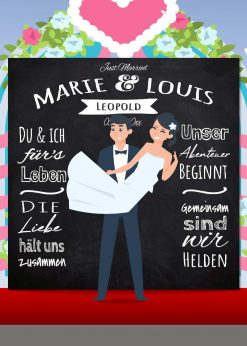 Meilensteintafel Wedding Backdrop Personalisiert Kreide Hochzeit Foto Hintergrund Chalkboard V9 Love Vintage Pb