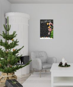 Brief Vom Weihnachtsmann Vorlage Post Zum Ausdrucken Personalisierbar Meilensteintafel Chalkboard Weihnachtscandy 3d1