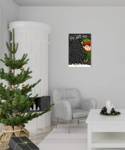 Brief Vom Weihnachtsmann Vorlage Post Zum Ausdrucken Personalisierbar Meilensteintafel Chalkboard Weihnachtswichtel 3d1
