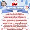 Brief Vom Weihnachtsmann Vorlage Post Zum Ausdrucken Personalisiert Meilensteintafel Chalkboard Diy Weihnachten No.1 Hell