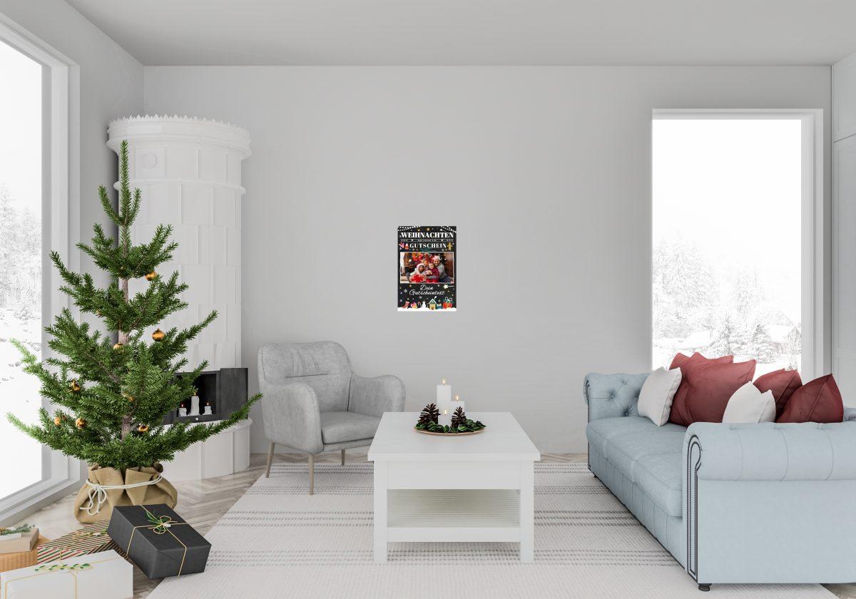 Meilensteintafel Chalkboard Geschenk Raum Weihnachten