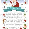 Brief Vom Weihnachtsmann Personalisiert Post Vorlage Zum Ausdrucken Chalkboard Meilensteintafel Weihnachten Türkis
