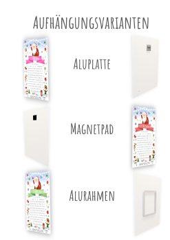 Brief Vom Weihnachtsmann Personalisiert Post Vorlage Zum Ausdrucken Chalkboard Meilensteintafel Weihnachten Snowwhite 3