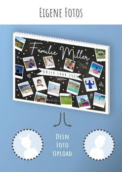 Meilensteintafel Chalkboard Familien Kinder Jahresrückblick Personalisiert Chalk Bricks Bausteine Puzzle Geschenk Weihnachten 4