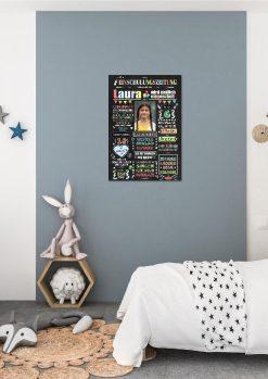 Geschenke Zur Einschulung Personalisiert Meilensteintafel Mädchen Junge Schulanfang Einschulungsposter Einschulungszeitung01