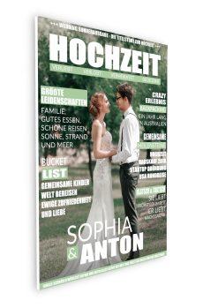 Hochzeitszeitung Geschenk Hochzeit Magazin Zeitschrift Personalisiert Wedding No 16