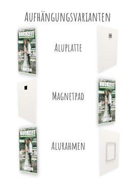 Hochzeitszeitung Geschenk Hochzeit Zeitschrift Magazin Personalisiert Wedding No 13