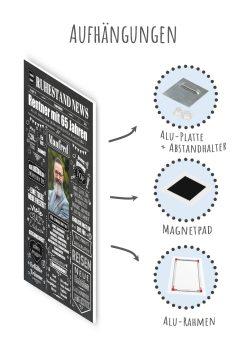 Meilensteintafel Chalkboard Ruhestand Rente Geschenk Zeitung Personalisiert Kreidetafel Abschiedsgeschenk Frau Mann8