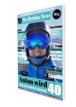Meilensteintafel Geburtstagszeitung 20. 30. 40. 50. 60. Geburtstag Geschenk Zeitschrift Magazin Zeitung Chalkboard Personalisiert Mann No 107