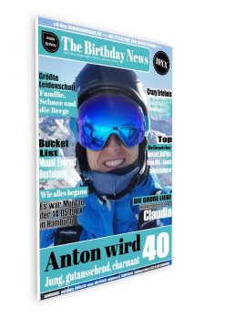 Meilensteintafel Geburtstagszeitung 20. 30. 40. 50. 60. Geburtstag Geschenk Zeitschrift Magazin Zeitung Chalkboard Personalisiert Mann No 108