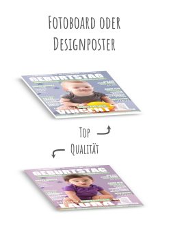 Meilensteintafel Geschenk Baby Kind 1. 2. 3. Geburtstag Magazin Zeitschrift Zeitung No. 1 Junge Mädchen Personalisiert12