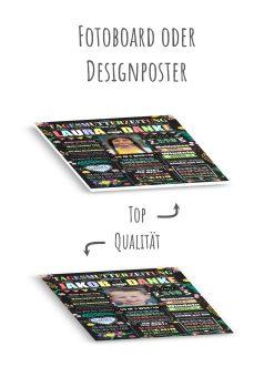 Meilensteintafel Geschenk Tagesmutter Abschied Personalisiert Tagesvater Chalkboard Danke 15