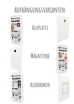 Meilensteintafel Hochzeitszeitung Personalisiert Geschenk Hochzeit Brautpaar Magazin3