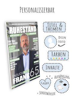 Meilensteintafel Ruhestand Geschenk Rente Zeitung Zeitschrift Abschiedsgeschenk Kollege Magazin Mann Frau No 109