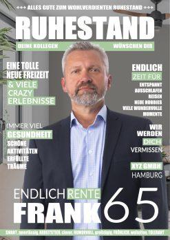 Meilensteintafel Ruhestand Geschenk Rente Zeitung Zeitschrift Abschiedsgeschenk Kollege Magazin Mann No 1