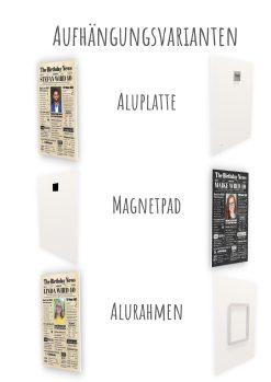 Meilensteintafel Geburtstagszeitung 40. Geburtstag 1983 Geschenk Jahrgangsposter Magazin Personalisiert Mann Frau3