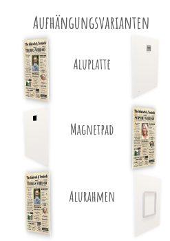Meilensteintafel Geburtstagszeitung Geschenk 60. Geburtstag Klatsch Und Tratsch Jahrgangsposter Foto Magazin Personalisiert Mann Frau14