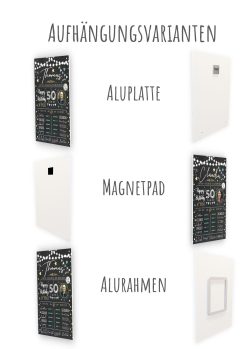 Meilensteintafel 50. Geburtstag Geschenk Personalisiert Chalkboard Mann Frau Geburtstagsposter Rating Star14