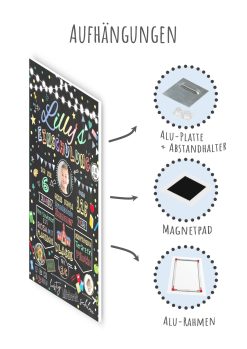 Meilensteintafel Geschenk Zur Einschulung Einschulungsposter Schulanfang Personalisiert Junge Mädchen Lichterkette 3 Fotos09