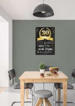 Meilensteintafel Chalkboard 1. 2. 3. 4. 5. 10. 15. 20. 25. 30. 40. 50. Firmenjubiläum Betriebsjubiläum Jubiläum Geschenk Personalisiert02