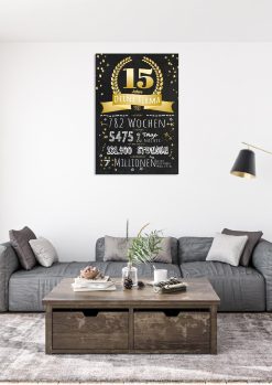 Meilensteintafel Chalkboard 1. 2. 3. 4. 5. 10. 15. 20. 25. 30. 40. 50. Firmenjubiläum Betriebsjubiläum Jubiläum Geschenk Personalisiert03