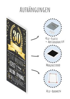 Meilensteintafel Chalkboard 1. 2. 3. 4. 5. 10. 15. 20. 25. 30. 40. 50. Firmenjubiläum Betriebsjubiläum Jubiläum Geschenk Personalisiert08