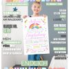Meilensteintafel Geschenk Zur Einschulung Einschulungsposter Schulanfang Personalisiert Magazin Zeitschrift Mädchen