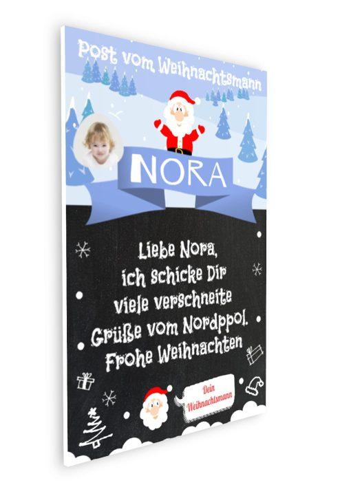 Brief Vom Weihnachtsmann Vorlage Post Zum Ausdrucken Personalisiert Meilensteintafel Chalkboard Diy Weihnachten No.33