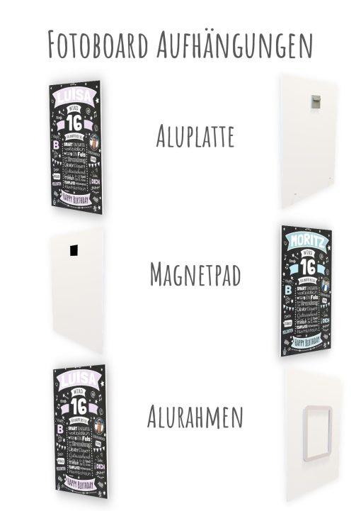 Meilensteintafel Chalkboard Geschenk 16. Geburtstag Personalisiert Geburtstagsposter Teenager Mädchen Junge Retro Classic13