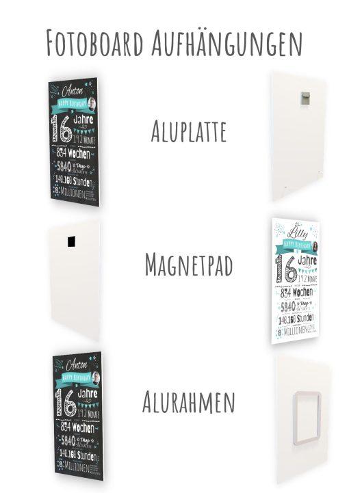 Meilensteintafel Chalkboard Geschenk 16. Geburtstag Personalisiert Junge Mädchen Geburtstagstafel Zahlenspaß (11)