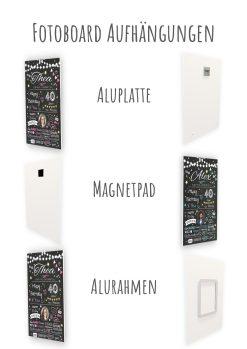 Meilensteintafel Chalkboard Geschenk 40. Geburtstag Personalisiert Geburtstagstafel Frau Mann Chalk O Classic (14)