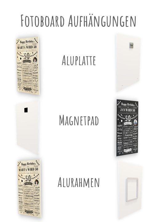 Meilensteintafel Chalkboard Geschenk 50. Geburtstag Zeitung Personalisiert Geburtstagstafel Mann Frau Klassik14