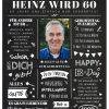 Meilensteintafel Chalkboard Geschenk 60. Geburtstag Zeitung Geburtstagsposter Jahrgangsposter Personalisiert Frau Mann Happy Birthday 2