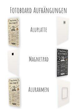 Meilensteintafel Chalkboard Geschenk 70. Geburtstag Zeitung Personalisiert Geburtstagstafel Mann Frau Klassik14