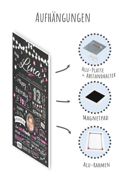 Meilensteintafel Chalkboard Geschenk 12. Geburtstag Personalisiert Geburtstagstafel Junge Mädchen Chalk O Classic09