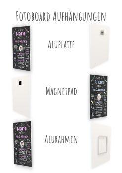 Meilensteintafel Chalkboard Geschenk 2. Geburtstag Personalisiert Geburtstagstafel Mädchen Junge 19