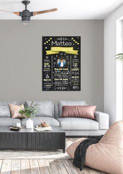 Meilensteintafel Chalkboard Geschenk 20. Geburtstag Personalisiert Witzig Geburtstagstafel Mann Frau Große Kinder03
