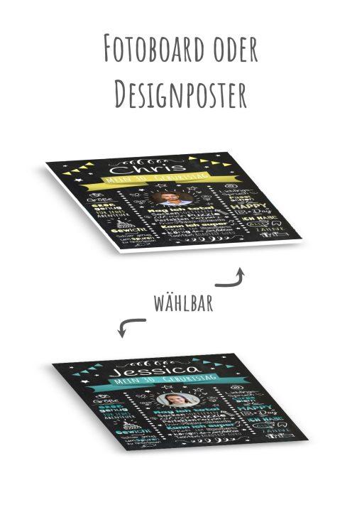 Meilensteintafel Chalkboard Geschenk 30. Geburtstag Personalisiert Witzig Geburtstagstafel Mann Frau Große Kinder13