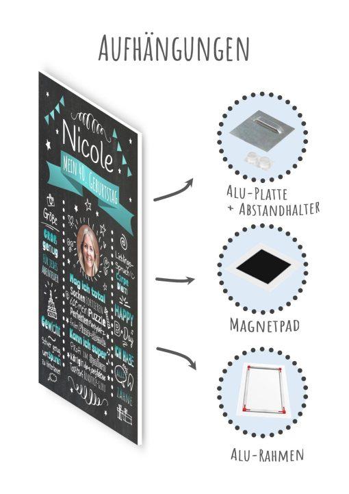 Meilensteintafel Chalkboard Geschenk 40. Geburtstag Personalisiert Witzig Geburtstagstafel Mann Frau Große Kinder10