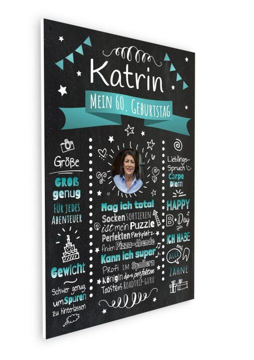 Meilensteintafel Chalkboard Geschenk 60. Geburtstag Personalisiert Witzig Geburtstagstafel Mann Frau Große Kinder08