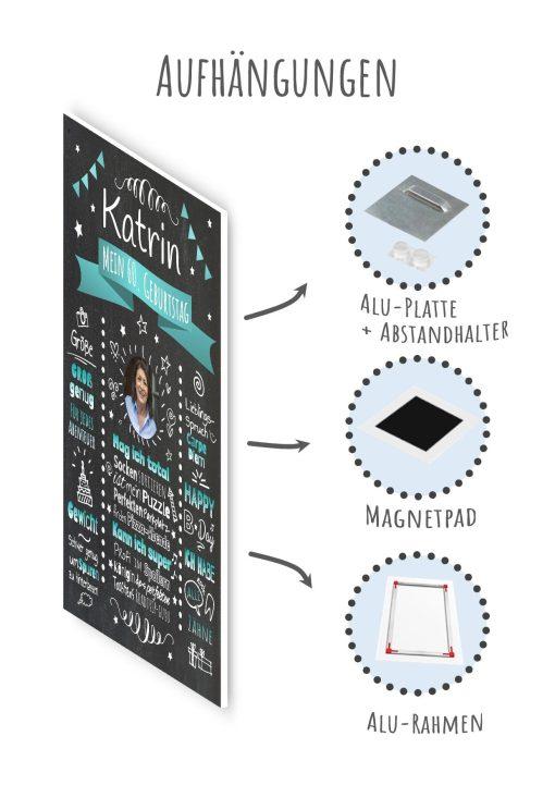 Meilensteintafel Chalkboard Geschenk 60. Geburtstag Personalisiert Witzig Geburtstagstafel Mann Frau Große Kinder10