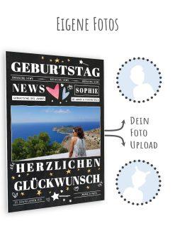 Meilensteintafel Chalkboard Geschenk 20. Geburtstag Personalisiert Mann Frau Geburtstagstafel News11
