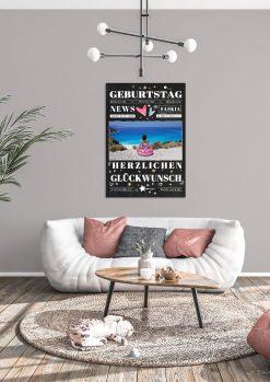 Meilensteintafel Chalkboard Geschenk 40. Geburtstag Personalisiert Mann Frau Geburtstagstafel News04