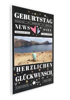 Meilensteintafel Chalkboard Geschenk 40. Geburtstag Personalisiert Mann Frau Geburtstagstafel News08