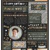 Meilensteintafel Chalkboard Geschenk 40. Geburtstag Personalisiert Geburtstagstafel Mann Frau Eleganz 4