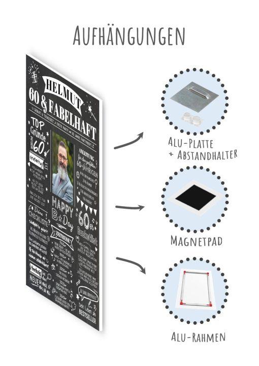 Meilensteintafel Chalkboard Geschenk 60. Geburtstag Personalisiert Zeitung Jahrgangsposter Geburtstagsposter Mann Frau Zeitreise10