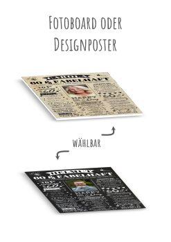 Meilensteintafel Chalkboard Geschenk 60. Geburtstag Personalisiert Zeitung Jahrgangsposter Geburtstagsposter Mann Frau Zeitreise13