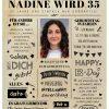 Meilensteintafel Chalkboard Geschenk 35. Geburtstag Zeitung Geburtstagsposter Jahrgangsposter Personalisiert Frau Mann Happy Birthday 3