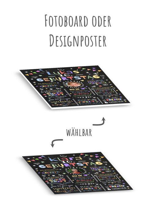 Meilensteintafel Chalkboard Geschenk 10. Geburtstag Personalisiert Geburtstagstafel Junge Mädchen Konfetti 012